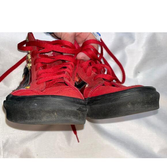 Vans Sk8 Reissue Hi Festival Santin Floral Suede Woman's Hi-Top - Size 8 - Picture 8 of 13